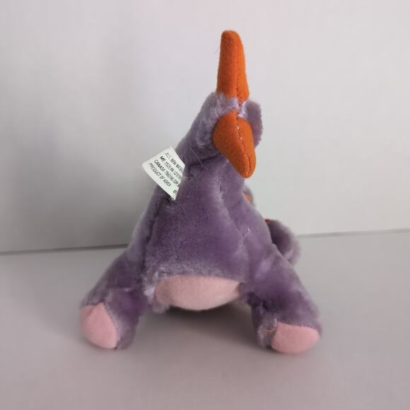Vintage 1982 Figment Walt Disney Plush Purple Dragon Journey Into Imagination - Picture 7 of 11